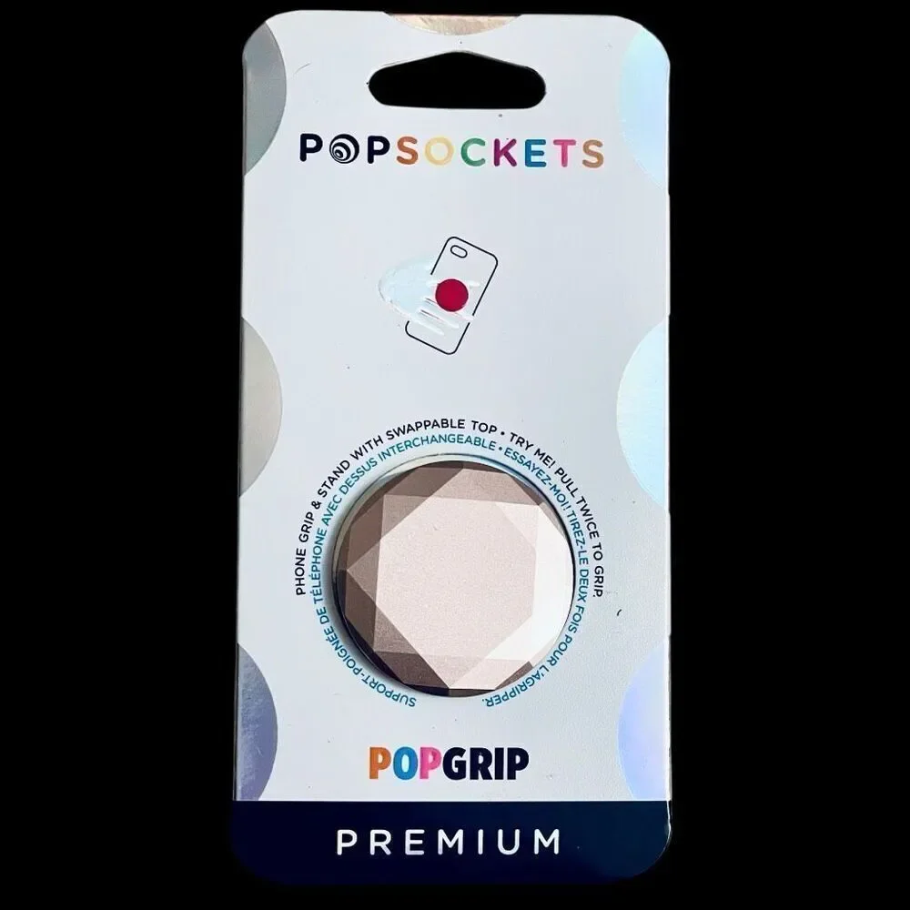 NWT Popsockets Popgrip Pink Diamond New in Package